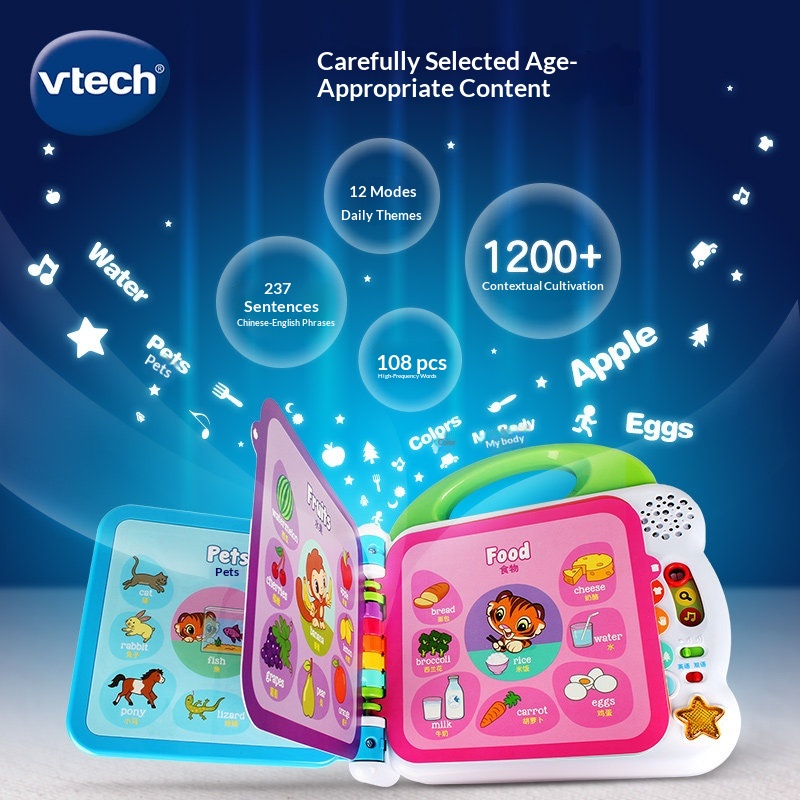 Kids Education Words - Vtech English Enlightenment 100 Words Point