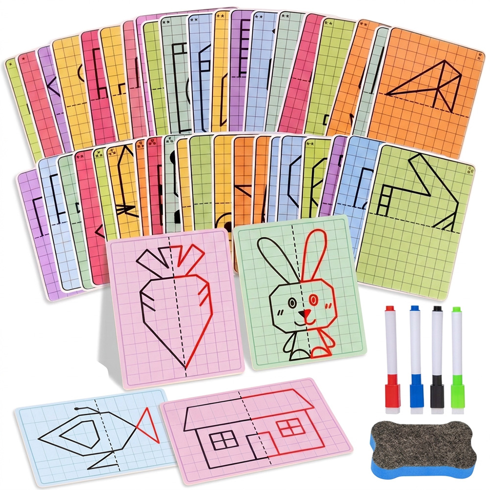 Kids Educational Workbooks - Zabawka do malowania w kratkę dla