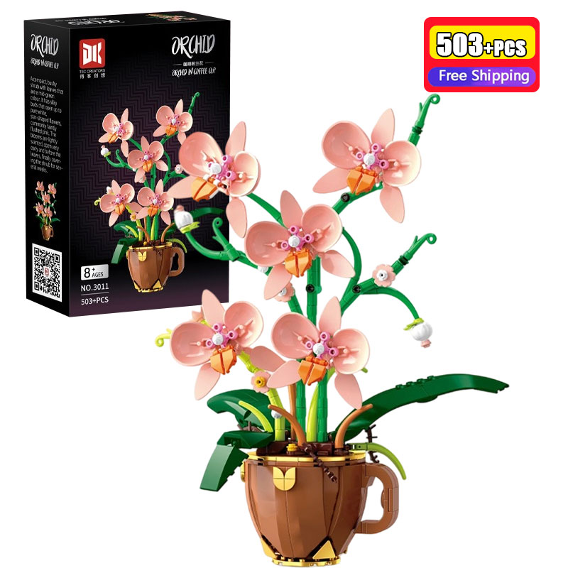 Orchid Kids Education - 503 elementy DK3011 Klocki Konstrukcyjne Filiżanka