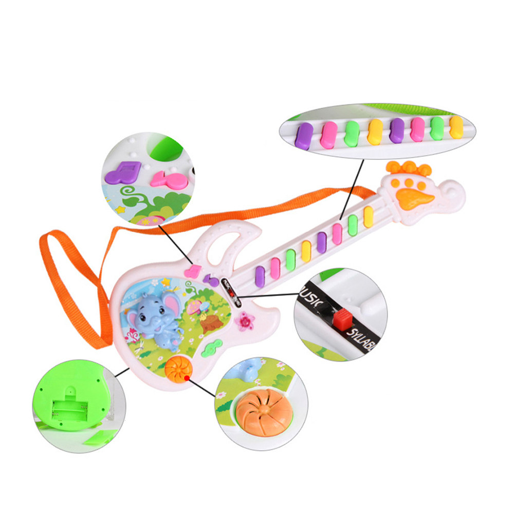 Kids Education Rhymes - Elektroniczna gitara – wczesnoedukacyjny instrument muzyczny