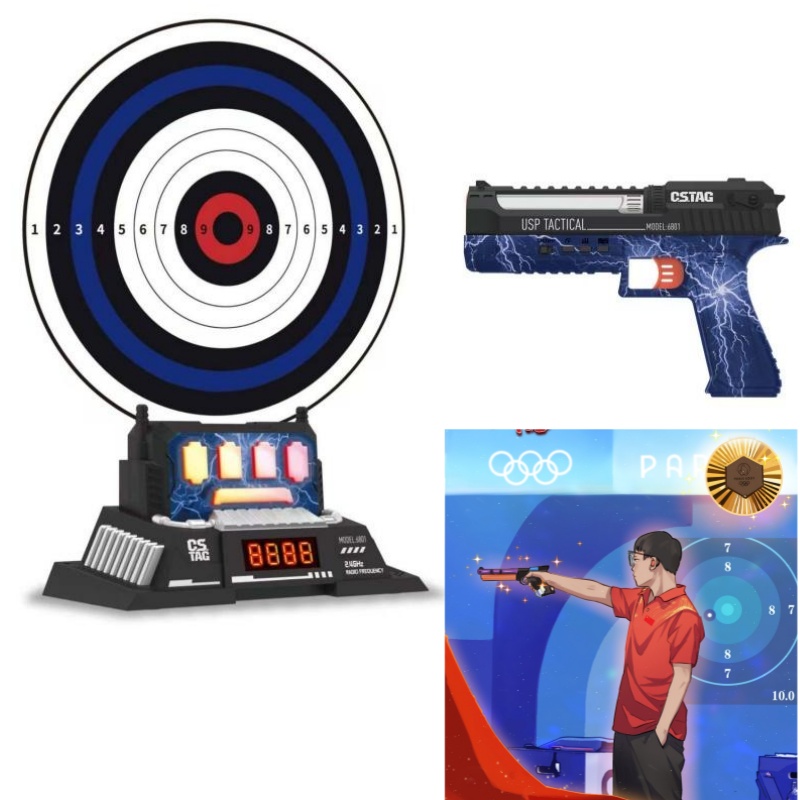 Kid Education - Zestaw pistoletów laserowych CSTAG AI do