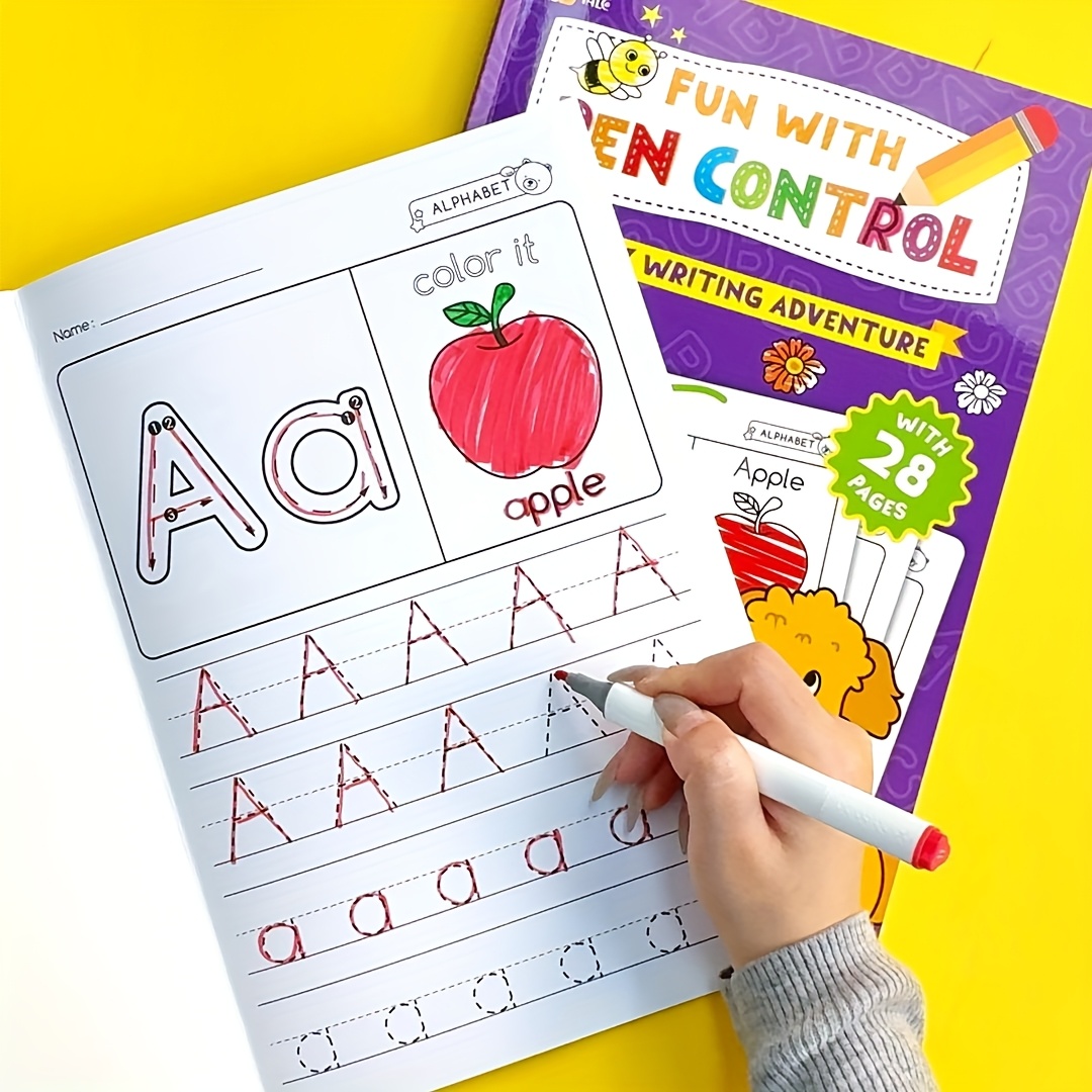 Kids Educational Workbooks - Zajęcia edukacyjne dla przedszkolaków, zeszyt edukacyjny,