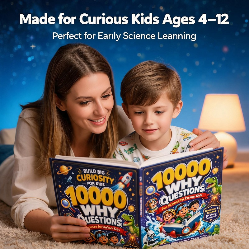 Kids Education Age - 10000 Dlaczego? Encyklopedia nauki dla dzieci,
