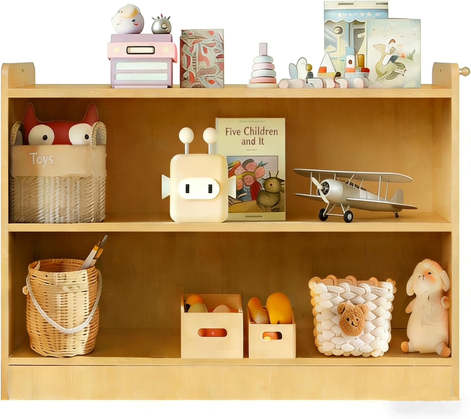 Montessori Shelf Toy - Półka Montessori Półka na książki dla