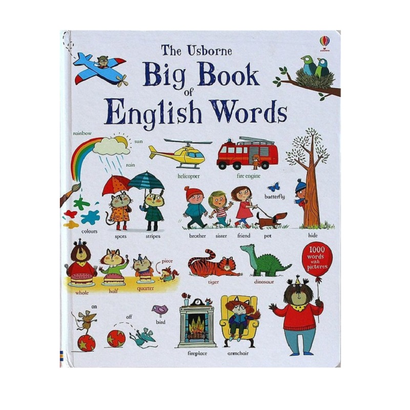 Duża książka słów angielskich  – Kids Education Words recenzja i cena