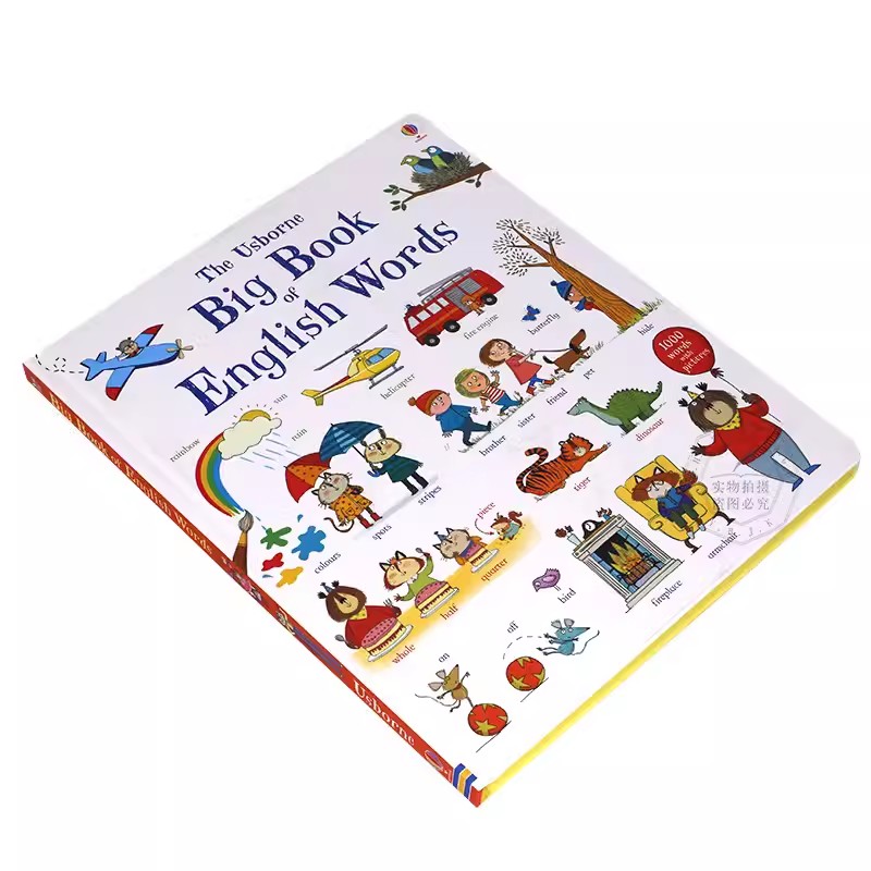 Duża książka słów angielskich  – Kids Education Words recenzja i cena