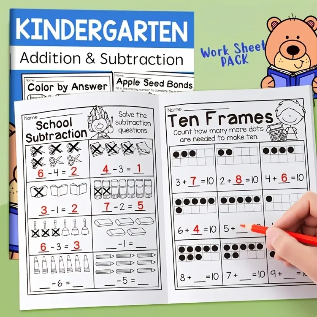 Zeszyt ćwiczeń z matematyki Do – Kids Education Worksheet recenzja i cena