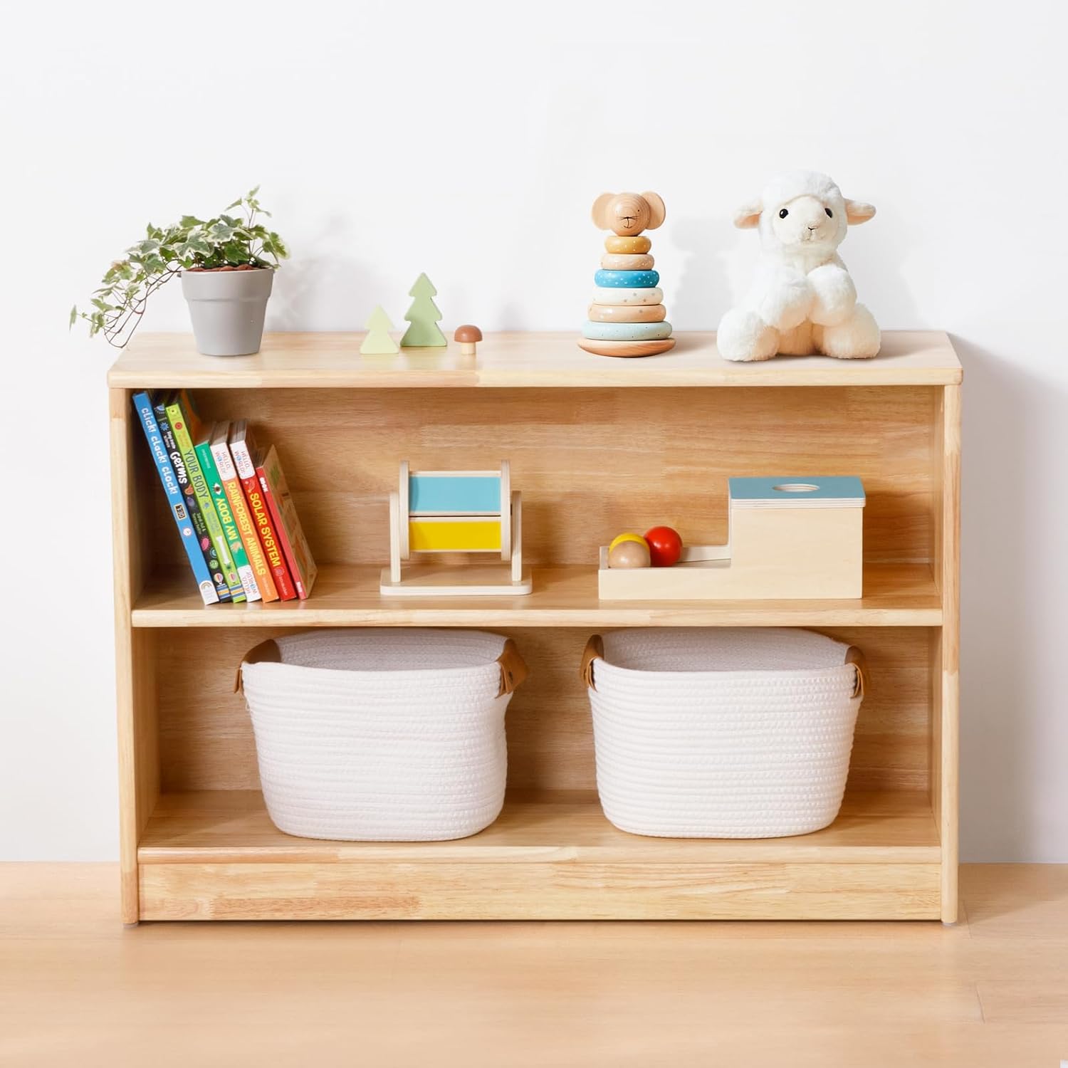 Półka Montessori 2-poziomowa d – Montessori Shelf Toy recenzja i cena