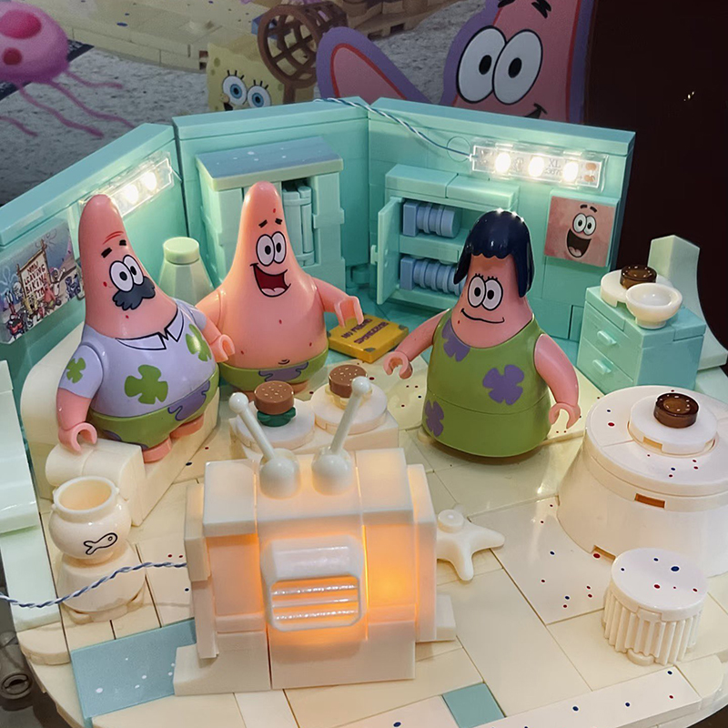Zestaw klocków Spongebob Patri – Kids No Education recenzja i cena