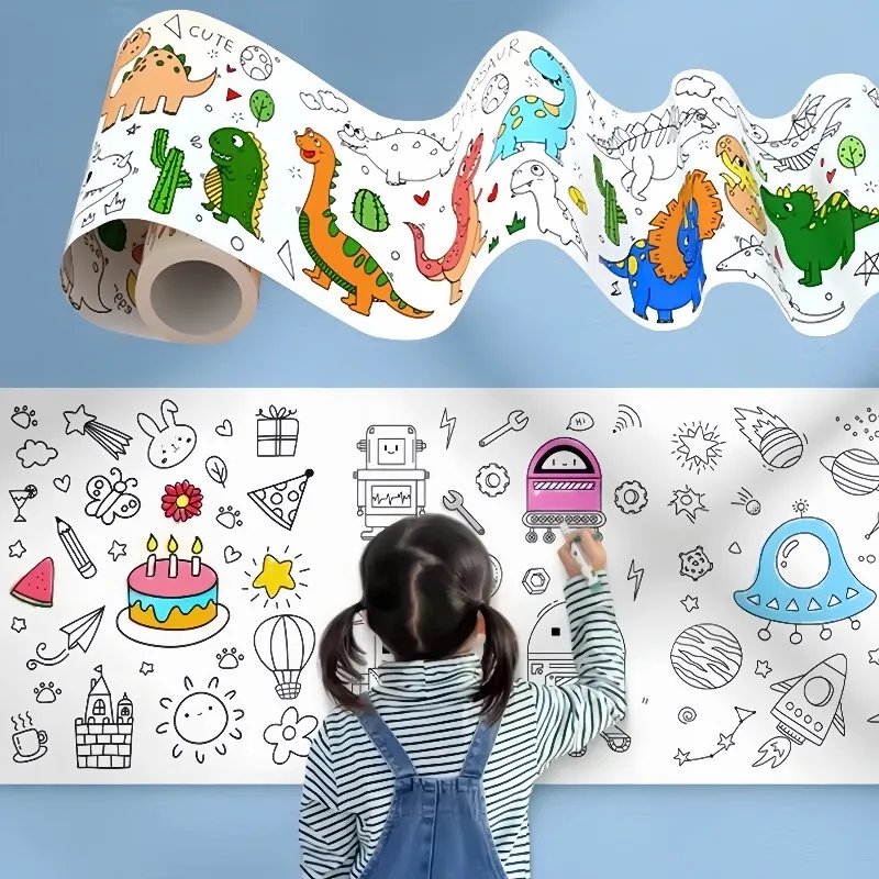 Dziecięca rolka papieru do kol – Kids Educational Workbooks recenzja i cena