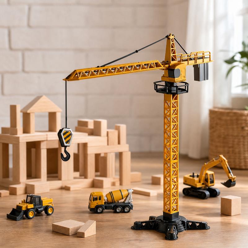Zabawka w kształcie wieżowego  – Kid Education recenzja i cena