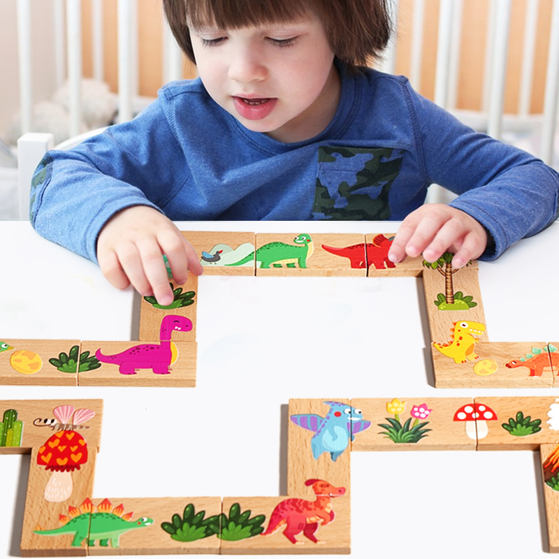 Drewniane puzzle dla dzieci Ca – Educational Cartoon For Kids recenzja i cena