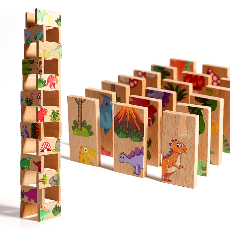 Drewniane puzzle dla dzieci Ca – Educational Cartoon For Kids recenzja i cena
