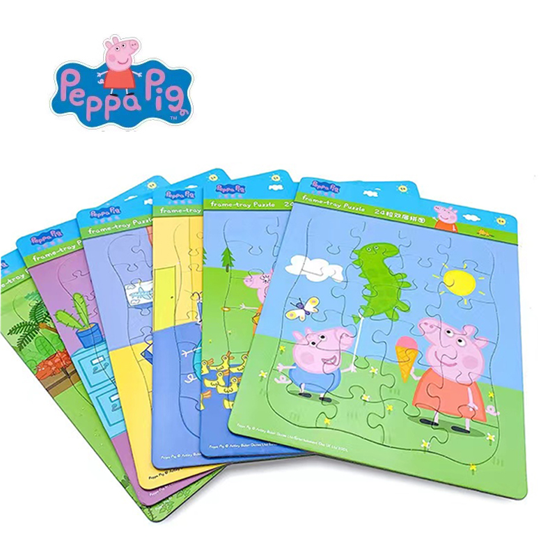 Świnka Peppa figurki MINI puzz – Educational Cartoon For Kids recenzja i cena