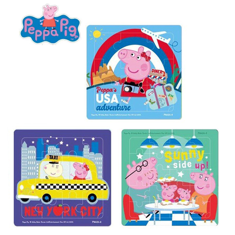 Świnka Peppa figurki MINI puzz – Educational Cartoon For Kids recenzja i cena