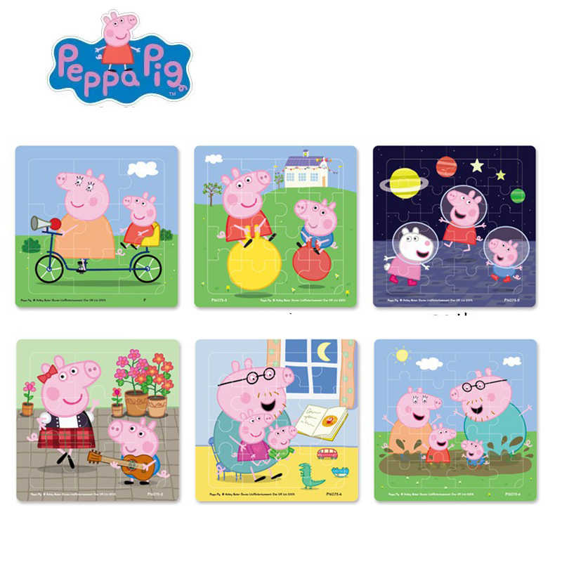Świnka Peppa figurki MINI puzz – Educational Cartoon For Kids recenzja i cena