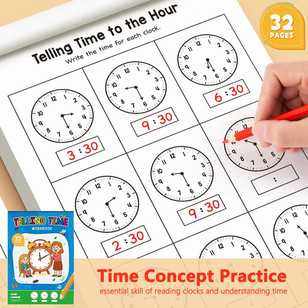 32-stronicowy zeszyt do nauki  – Kids Educational Workbooks recenzja i cena