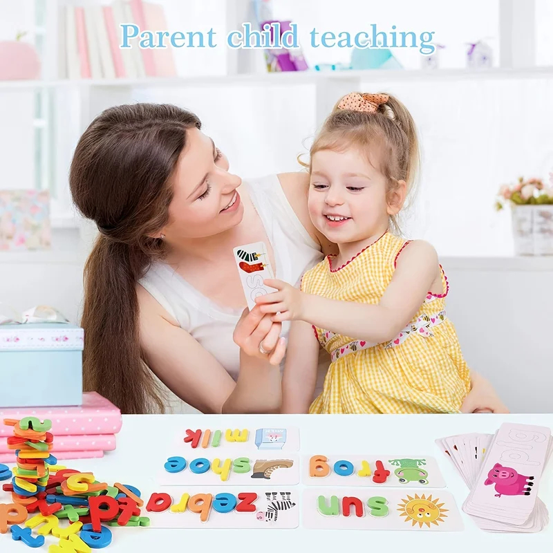 Zabawki Montessori do nauki sł – Kids Education Words recenzja i cena