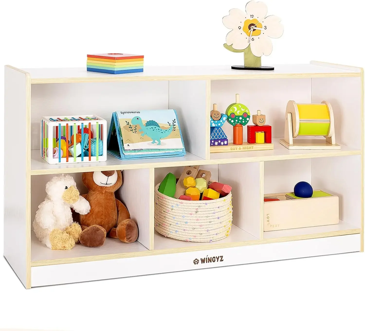 Organizer na zabawki dla dziec – Montessori Shelf Toy recenzja i cena