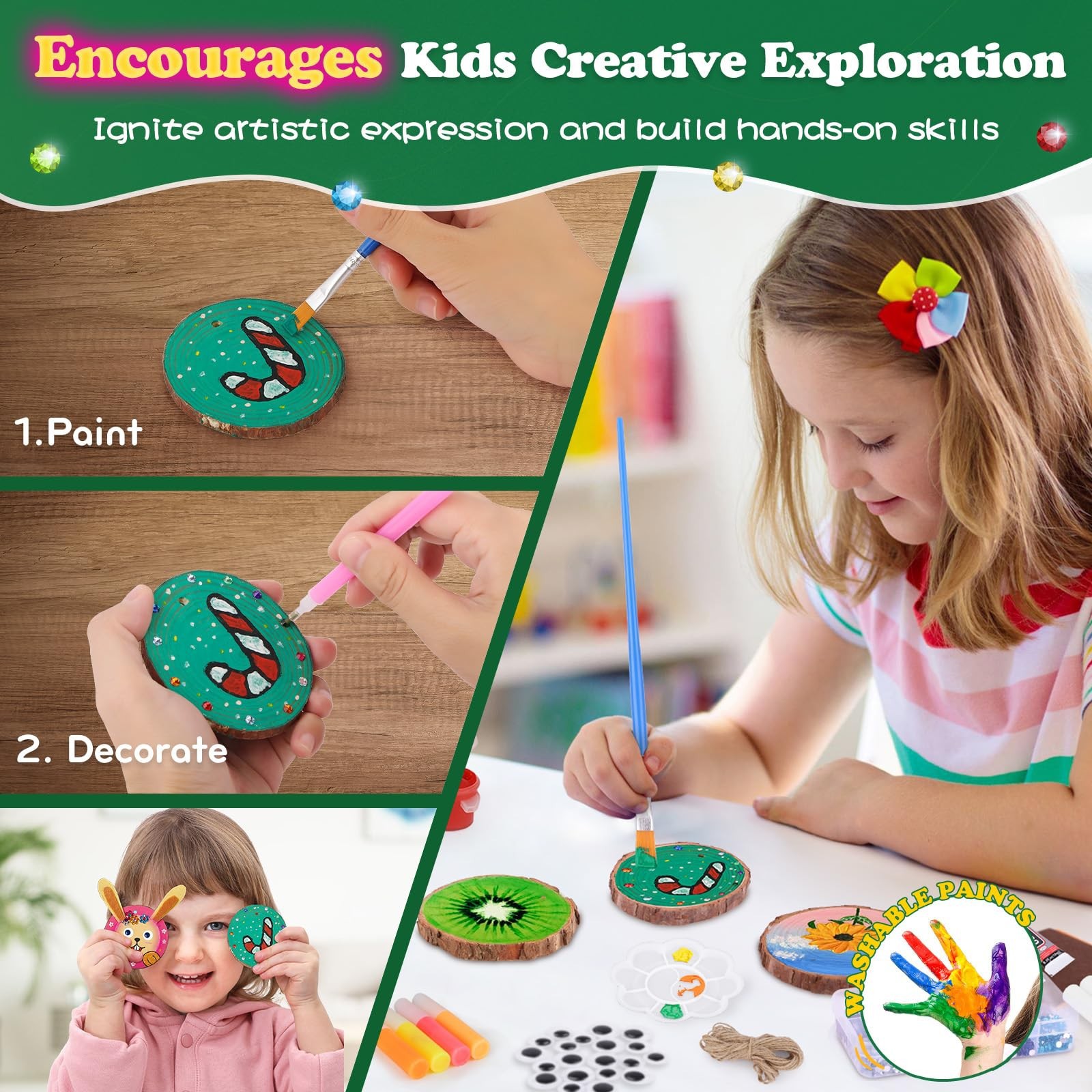 Zestaw do malowania drewna dla – Kids Education Activities recenzja i cena