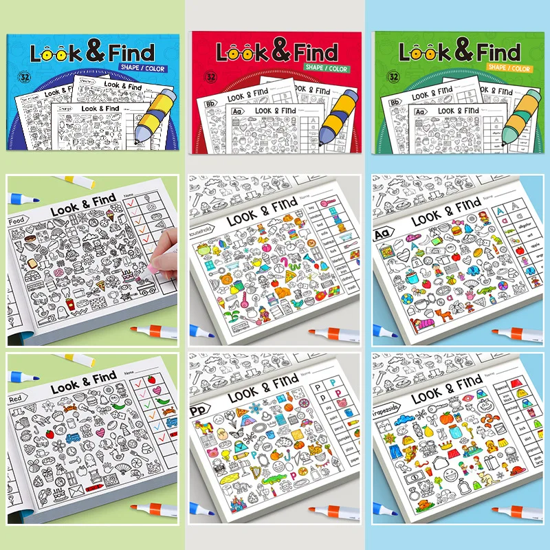 Książeczka do kolorowania dla  – Kids Educational Workbooks recenzja i cena