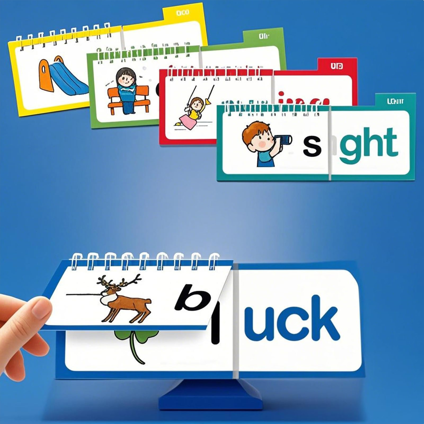 Laminowane karty edukacyjne Ph – Kids Education Rhymes recenzja i cena