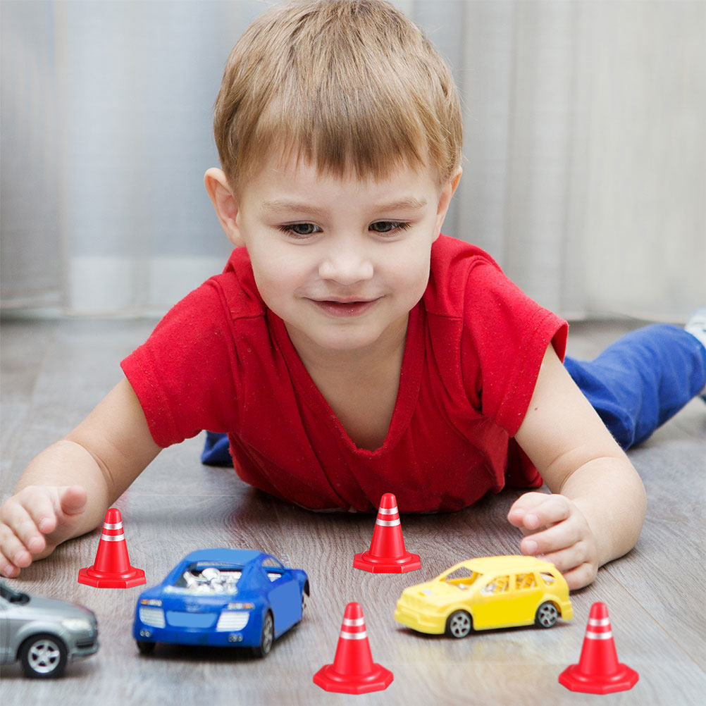 24 sztuki mini stożków drogowy – Kid Education recenzja i cena