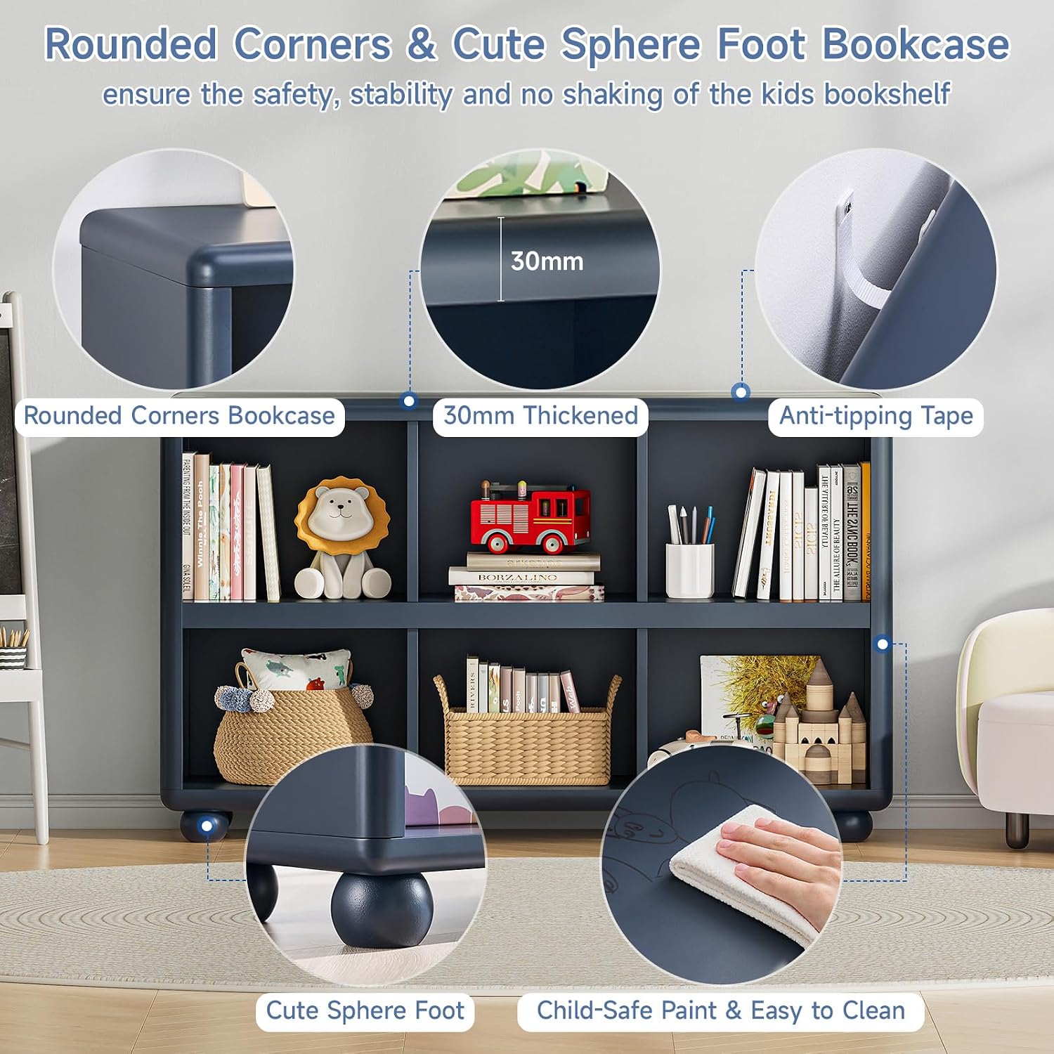 Organizer do przechowywania za – Montessori Shelf Toy recenzja i cena