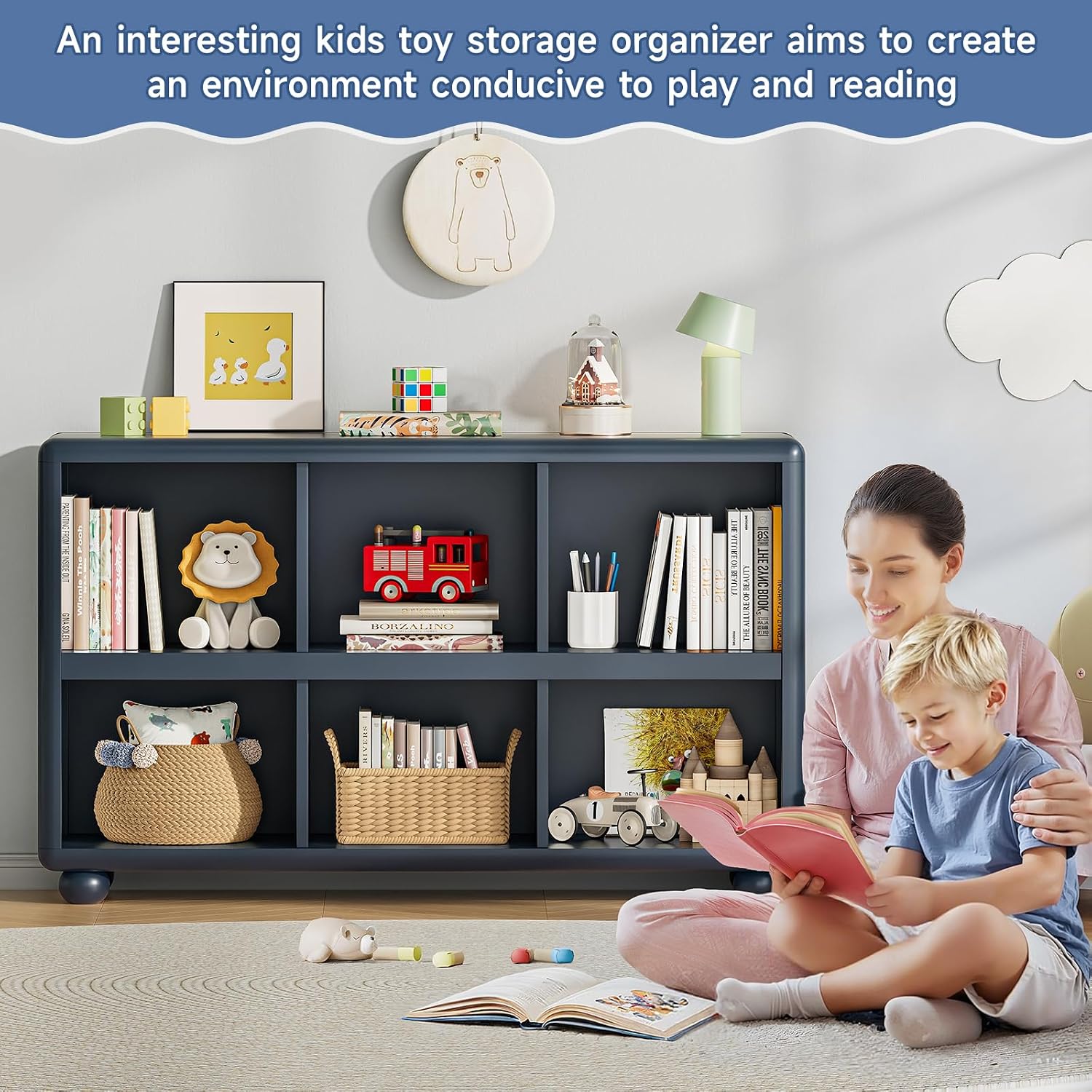 Organizer do przechowywania za – Montessori Shelf Toy recenzja i cena
