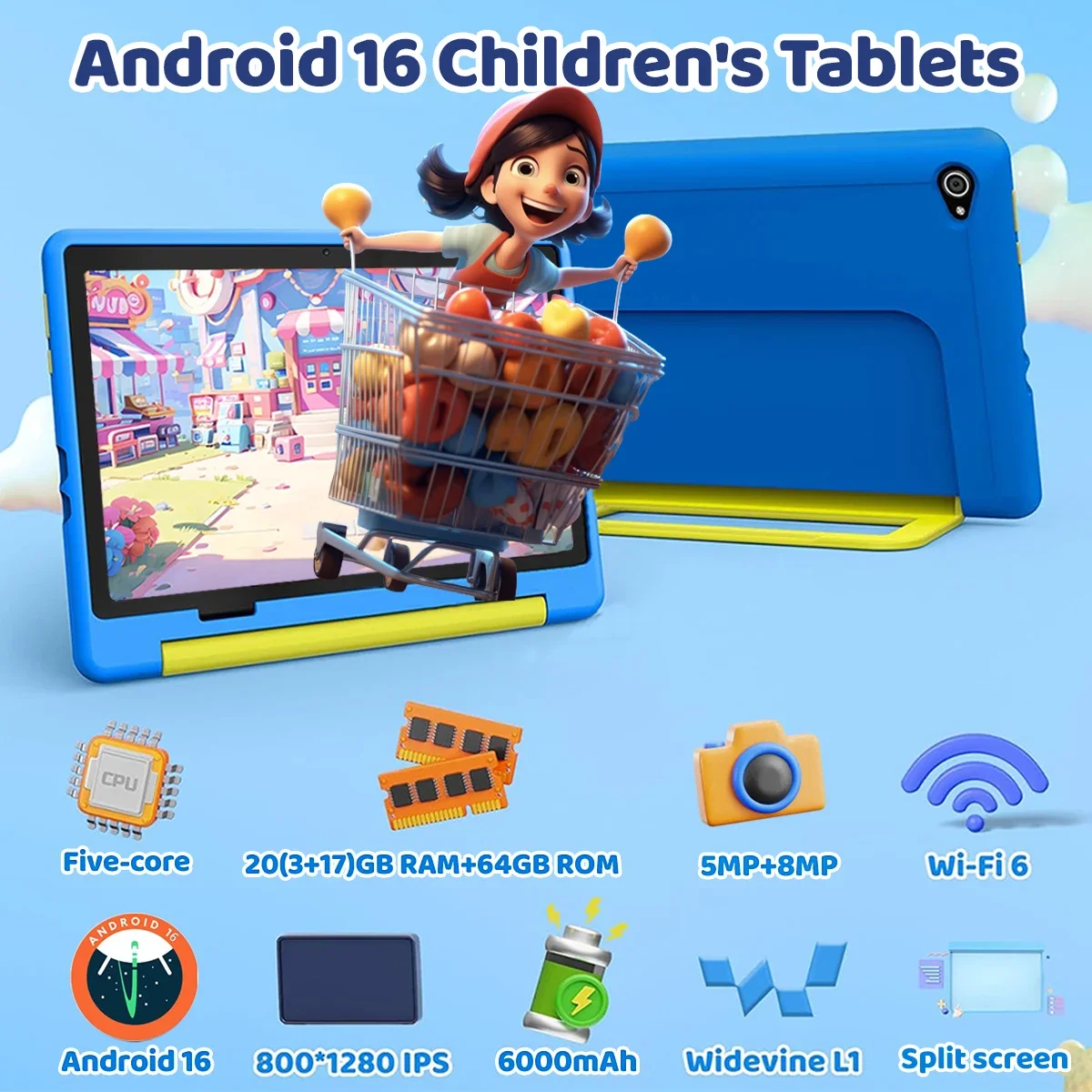 Najnowszy tablet dla dzieci An – Kids Education Tablets recenzja i cena