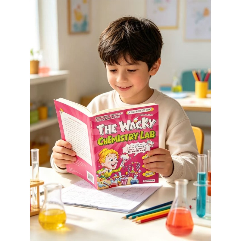 Szalona Laboratorium Chemiczne – Kids Education Age recenzja i cena