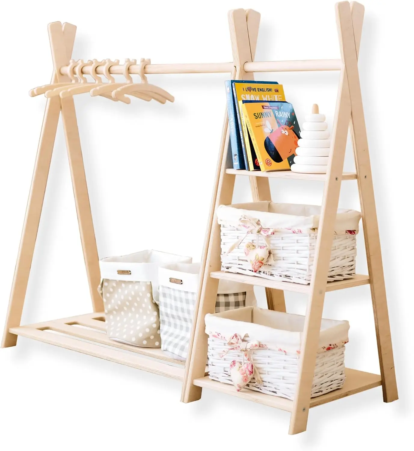 Szafa na zabawki + szafa Monte – Montessori Shelf Toy recenzja i cena