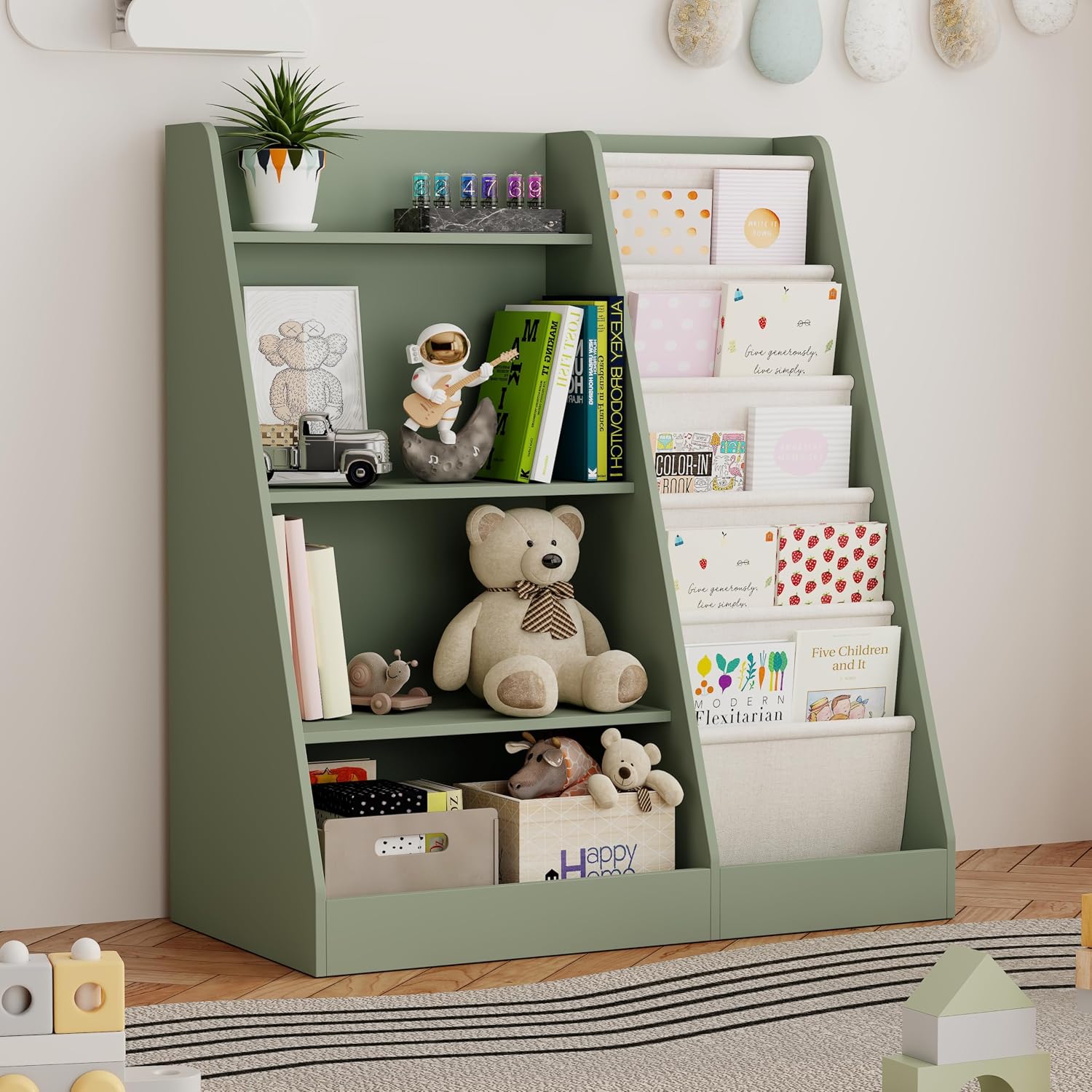 Regał na książki i organizer n – Montessori Shelf Toy recenzja i cena