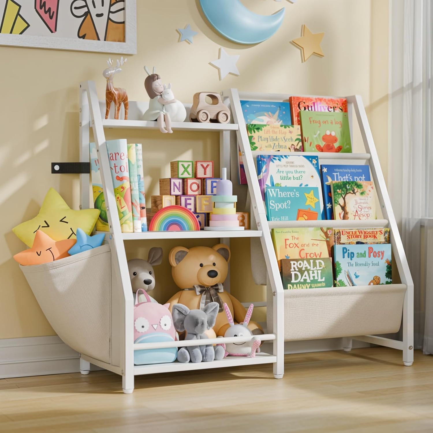 3-poziomowy regał na książki i – Montessori Shelf Toy recenzja i cena